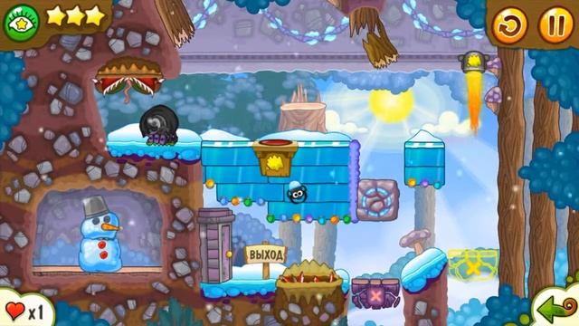 Snail Bob 2 LEVEL 16-18 Зимняя история смотреть онлайн
