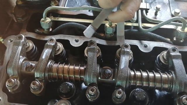 1104C PERKINS adjust TAPPET CLEARANCE using firing order смотреть онлайн