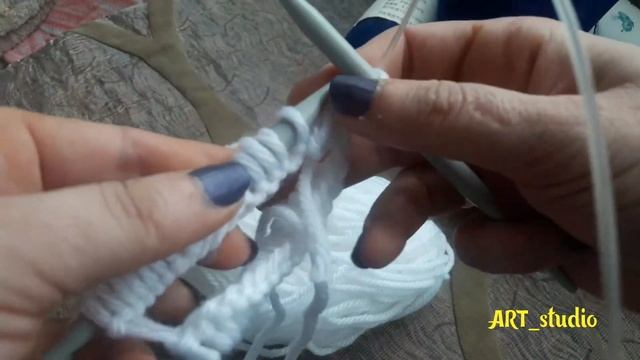 Как замкнуть круг спицами. смотреть онлайн