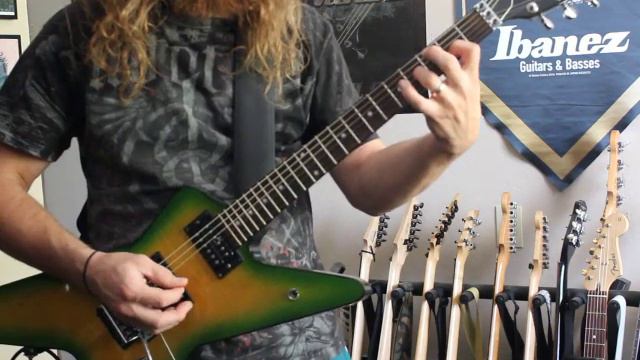 Washburn 333 Rare Dime Slime ML Guitar Dimebag Darrel Signature Seymou Duncan Dimebucker SH-13 Demo смотреть онлайн