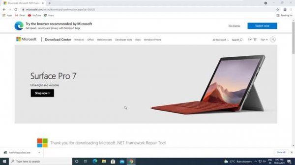 Fix .NET Runtime Error 1026 | Exception code c00000fd