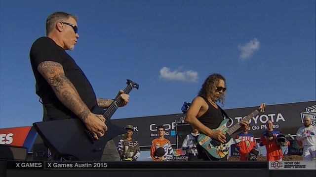 Metallica X Games Austin National Anthem in Austin | LIVE 6-6-15 смотреть онлайн