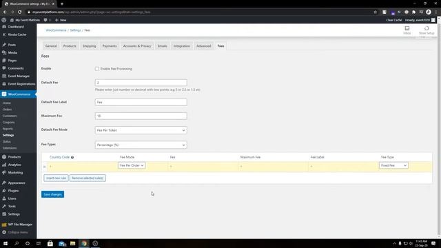 How To Do Ticket Fees Setting In WordPress Website | Ticket Fees Setting WordPress смотреть онлайн