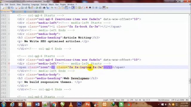 multi purposes landing page with bootstrap-lecture33 смотреть онлайн