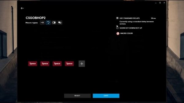 Logitech CSGO Bunnyhop Macro | 64 tick Valve Servers