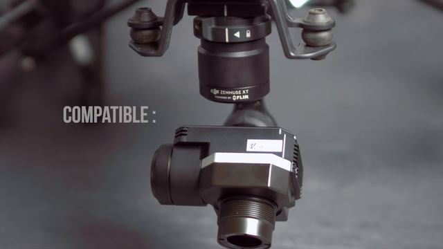 DJI Zenmuse XT FLIR - Présentation et démonstration смотреть онлайн
