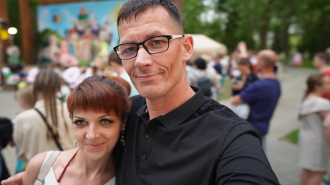 Крутая выдалась суббота. Посетили пляж, аэропорт, речную пристань и парк им."Степанова". смотреть онлайн