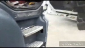 Разборка двери MAN TGA.