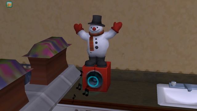 The Sims 2 - Снеговик Фанки танцует 6 минут смотреть онлайн