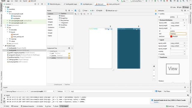 SimpleCursorAdapter смотреть онлайн