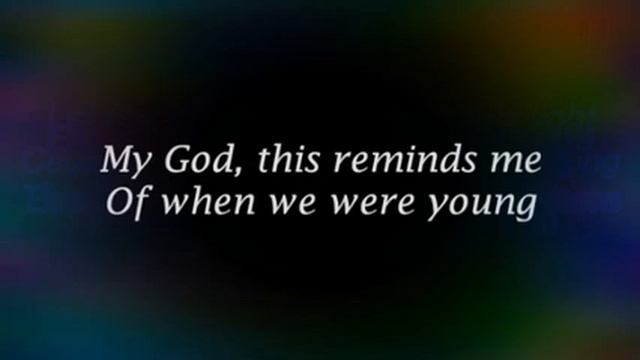 Adele - When We Were Young (SoloTopLyrics) смотреть онлайн