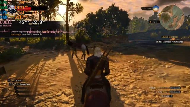 THE WITCHER 3: WILD HUNT - CORE I5-1135G7 - INTEL IRIS XE GRAPHICS смотреть онлайн