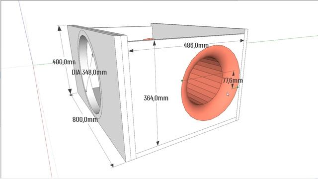 Чертёж короба под URAL Cyclone 15" на 32-33гц в седан смотреть онлайн