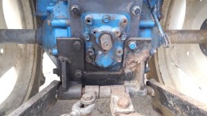 Минитрактор японский.Переделанная навеска на 3 точки.