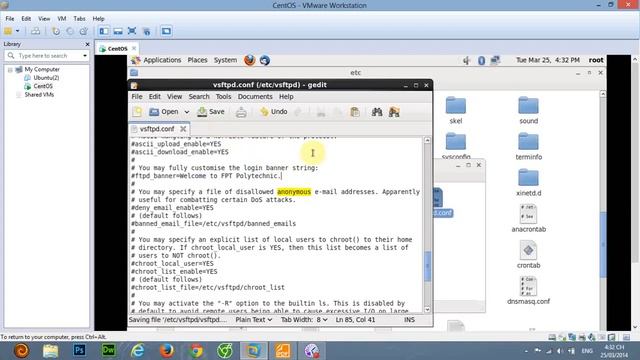 Cài đặt FTP Server trên CentOS toanthpd00454 смотреть онлайн