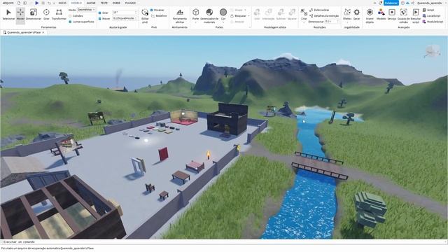 APRENDA a CRIAR JOGOS no ROBLOX! - GUIA BÁSICO do ROBLOX STUDIO смотреть онлайн