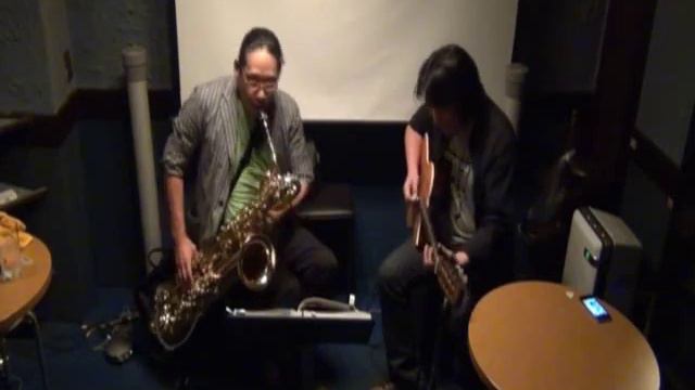 黒田雅之(Bs) + nea(Gt) Plays "Blue Bossa"　at　「音の郷」 смотреть онлайн