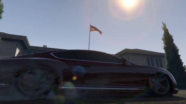 Grand Theft Auto V "Bentley Continental GT Speed" MOD смотреть онлайн