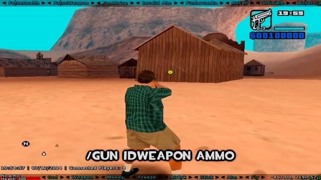 [SAMP 0.3z] - CLEO Gun.cs ● WeaponHack [Download Link] 2014 ● Axpi смотреть онлайн