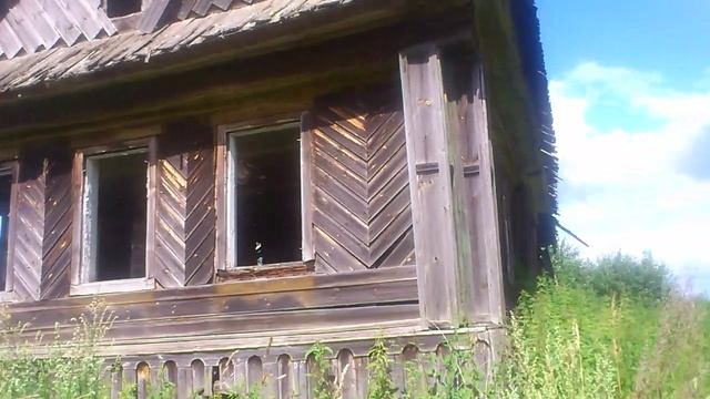 Заброшенная деревня в Костромской области. смотреть онлайн