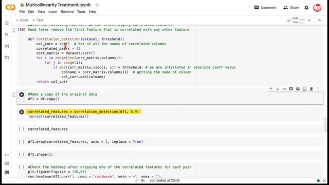 Hands-on Multicollinearity Treatment | Variance Inflation Factor | Data Preprocessing in Python смотреть онлайн
