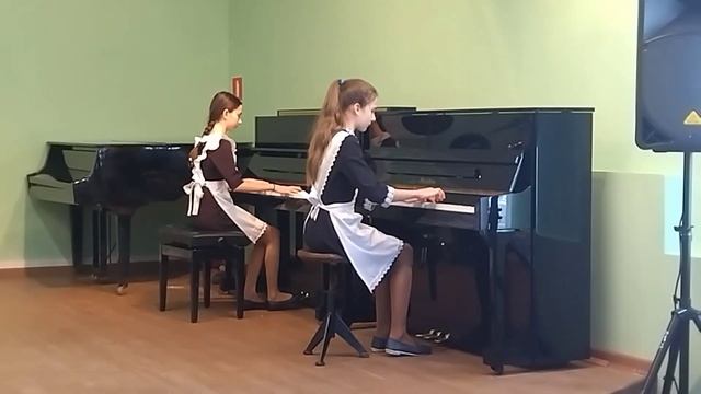 Кирпилёва С , Сафонова А, В. Блок ,, Московская полька", И. С. Бах ,, Сарабанда"d- moll смотреть онлайн