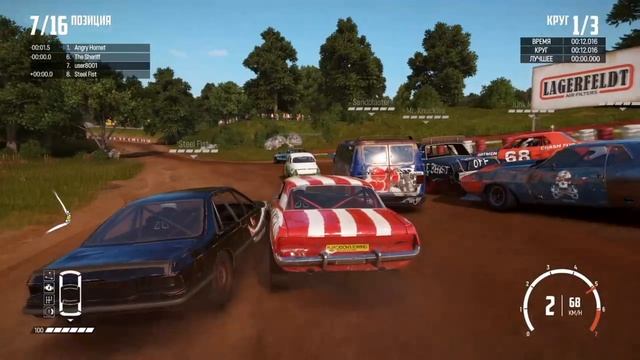 Wreckfest Xbox Series S Геймплей 30 FPS смотреть онлайн