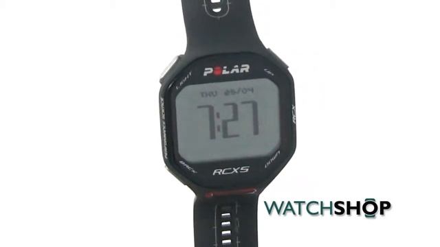 Polar Men's Performance RCX5 GPS Heart Rate Monitor Alarm Chronograph Watch (90038889) смотреть онлайн