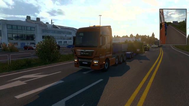 ETS2 Euro Truck Simulator 2| Pori to Helsinki (Finland) Heavy Special Cargo Delivery 25T смотреть онлайн