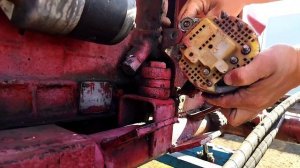 Т-25. Установка генератора.