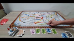 Настольная игра "Билет на поезд. Америка". Обзор и правила./Ticket to ride. Amerika.