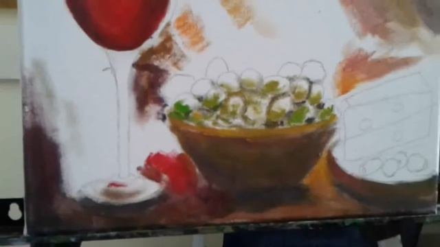 Still life with 3 colors. Натюрморт тремя цветами смотреть онлайн