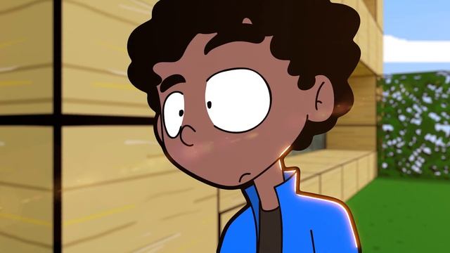 First Encounter With A Pillager | Ricks Minecraft Skit 1