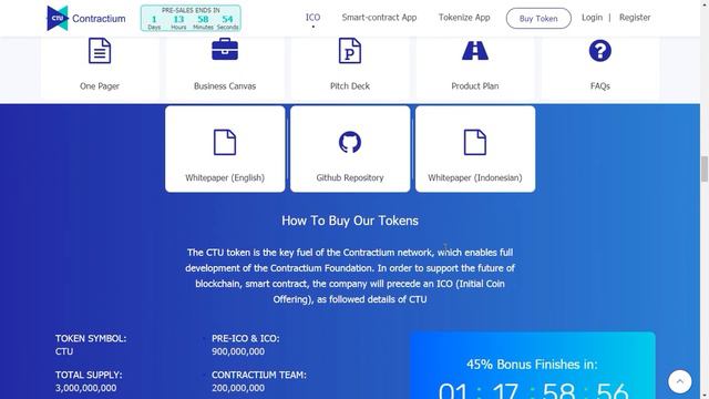 CONTRACTIUM - обзор на ICO смотреть онлайн