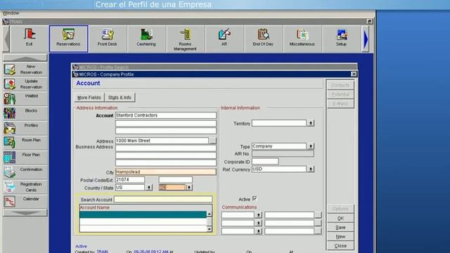 Clase2. Administración de los Perfiles - Capacitación Opera PMS смотреть онлайн