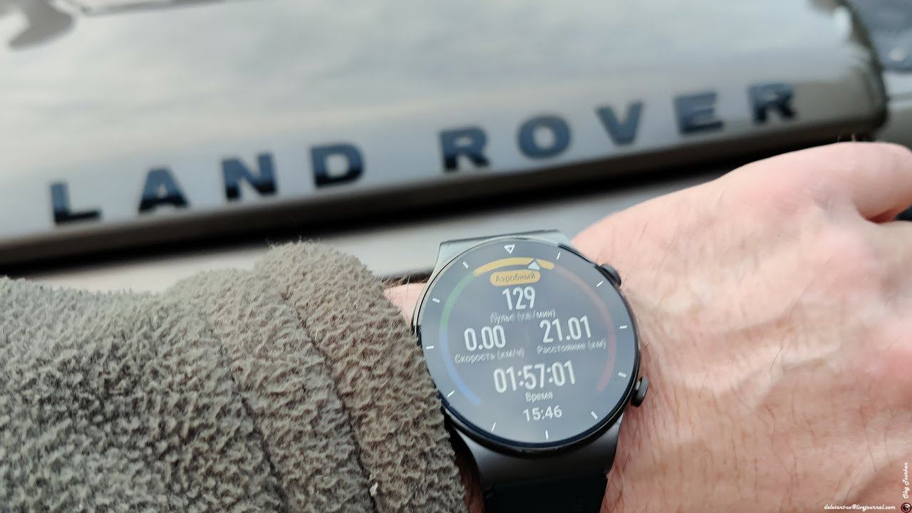 HUAWEI WATCH GT 2 Pro запись велотрека. смотреть онлайн