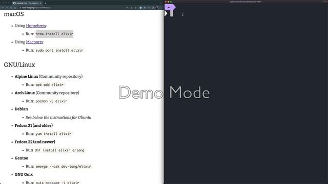Install Elixir on Mac OS смотреть онлайн