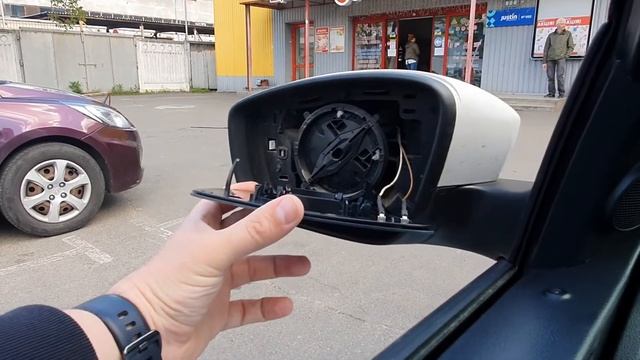 Замена зеркала Шкода Рапид смотреть онлайн