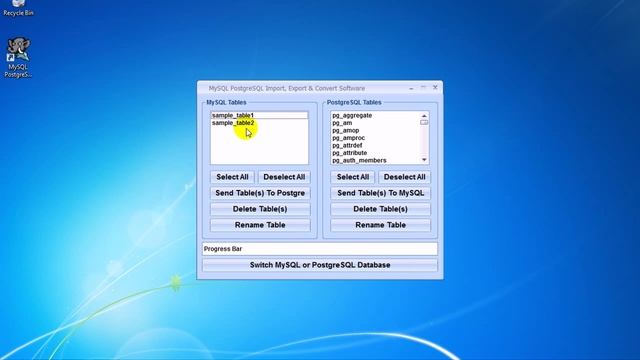 How To Use MySQL PostgreSQL Import, Export & Convert Software смотреть онлайн