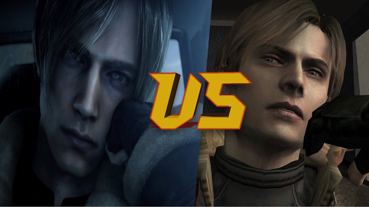 Leon Kennedy Оригинал VS Ремейк смотреть онлайн