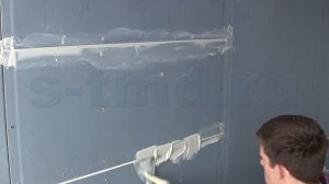 Заделка стыков и швов гипсокартона, армирование бумажной лентой КНАУФ