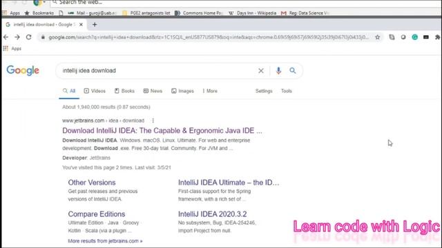 Java Programming Tutorial - 3 - Installing Eclipse and Intellij IIdea, first program || Java Basics смотреть онлайн