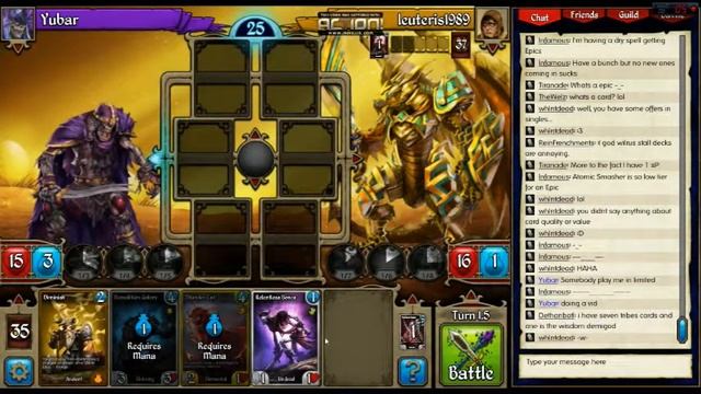 Kingdoms CCG - Amarus Aggro Pt 2 смотреть онлайн