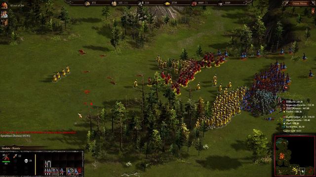 Cossacks 3 | 4v4 10pt | Large Casualties | смотреть онлайн