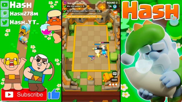 All new chapter 2 nightmare challenges in one game - Clash Mini смотреть онлайн