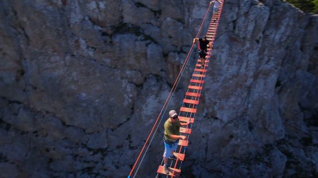 Ай Петри зубцы подвесной мост смотреть онлайн