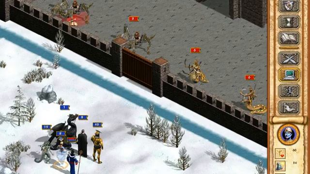 Heroes 4 (Герои 4) - сценарий "Немеджихра" (первая часть) смотреть онлайн