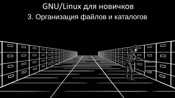 GNU/Linux для новичков - #3 Организация файлов и каталогов