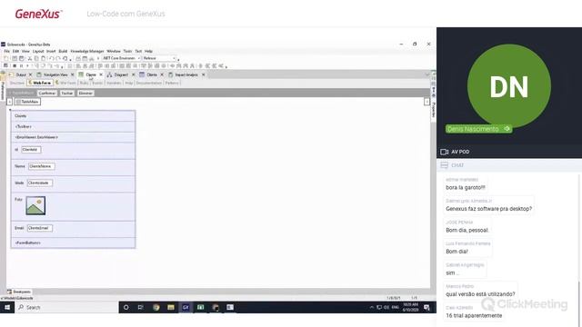 Low-Code com GeneXus смотреть онлайн
