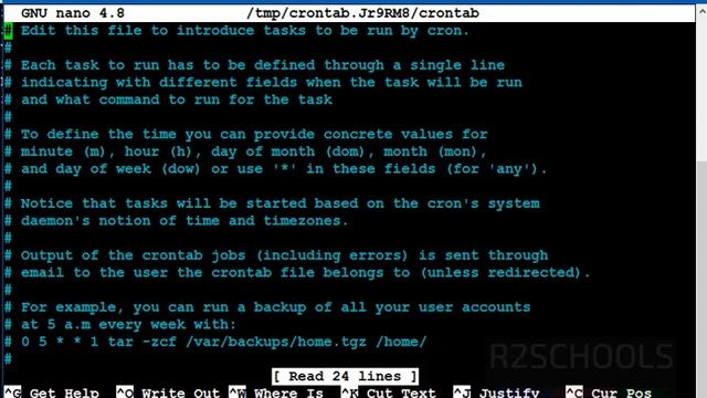 How to change default editor for crontab смотреть онлайн
